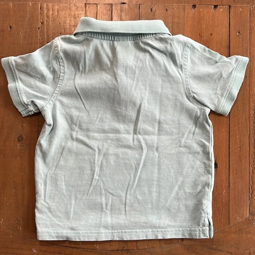 4/&20 Gymboree pale blue polo
